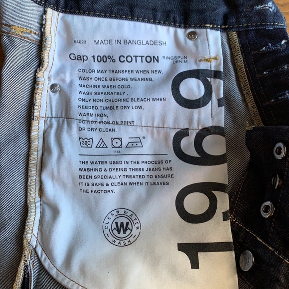 Gap Men’s Skinny Ringspun Denim Jeans - Picture 4 of 5